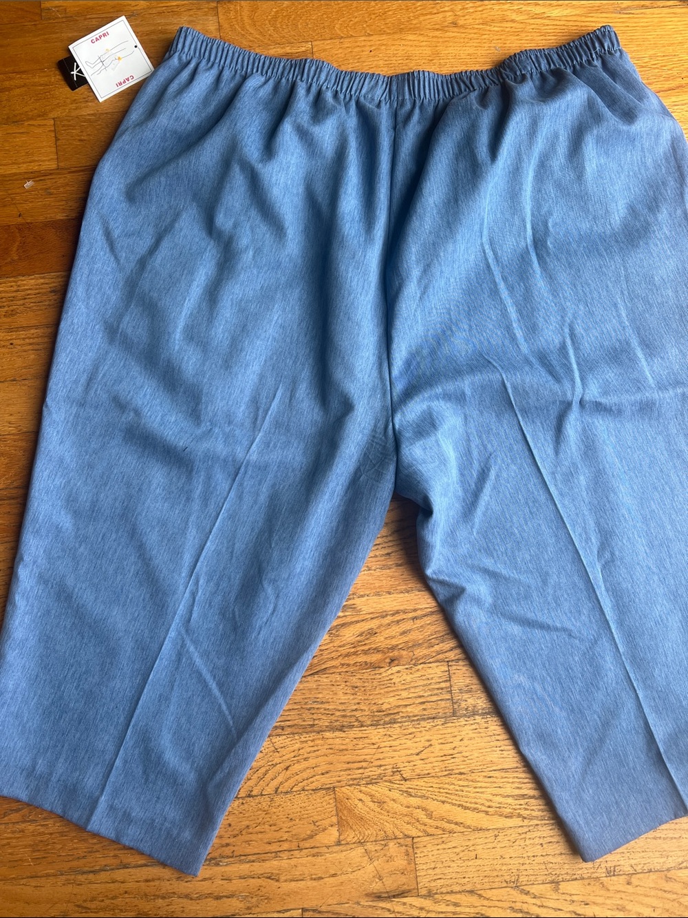 Kim Rogers Elastic Waist pull on Capri Pants / 24W